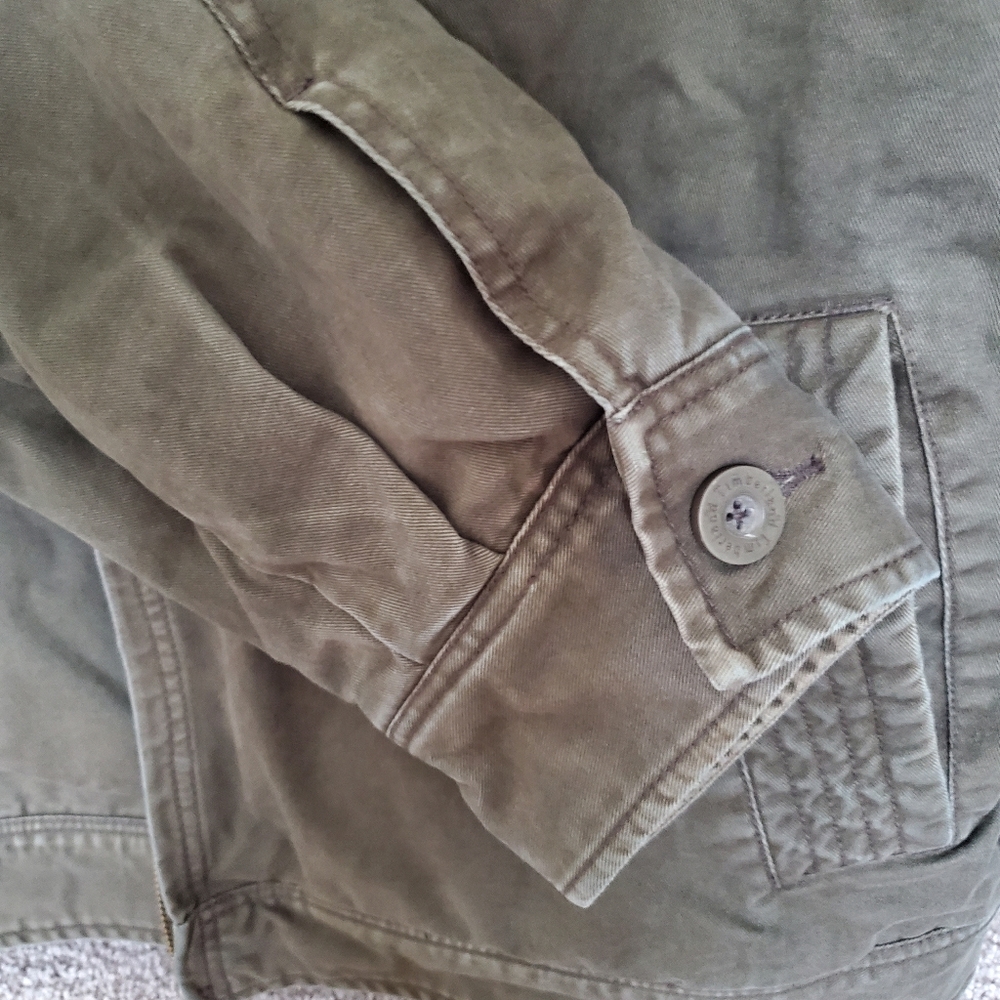 Timberland Jacket, Men's, Deep Green, XL, Zip, 3 Outside Pockets 1 Inside Pocket - Picture 7 of 8
